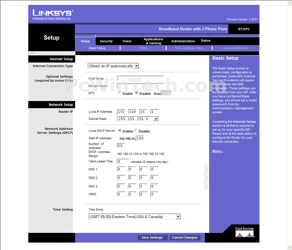 linksys rt31