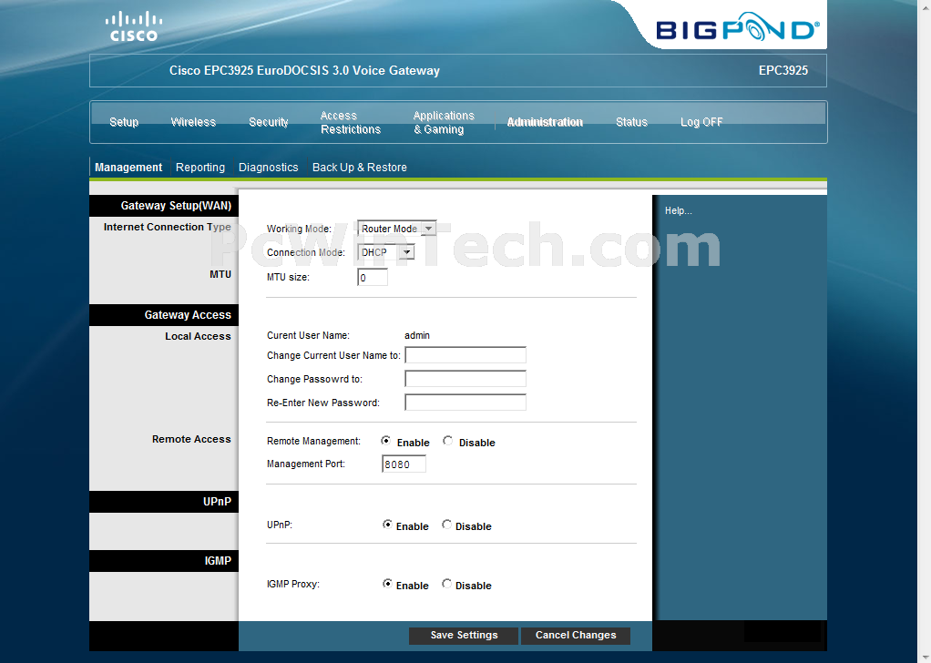 cisco upc modem hack