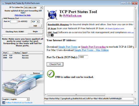 how to get port forward utility for free