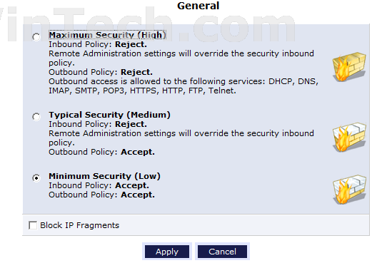 port-blocking-on-router